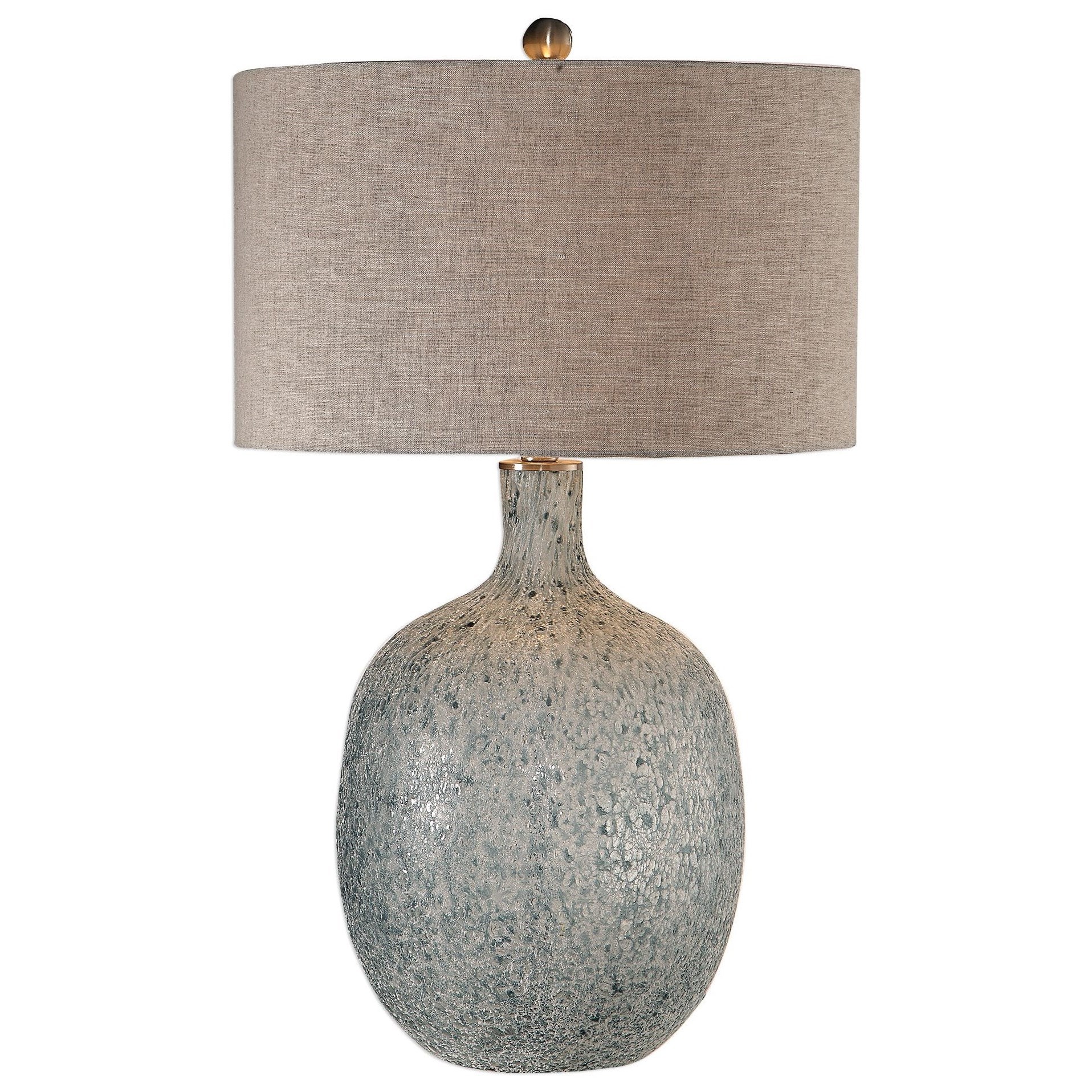 Uttermost Table Lamps 27879 1 Oceaonna Glass Table Lamp